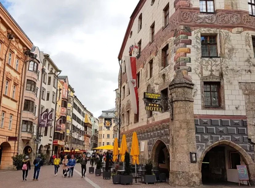 Centro storico Innsbruck , Innsbruck, Tyrol, Austria